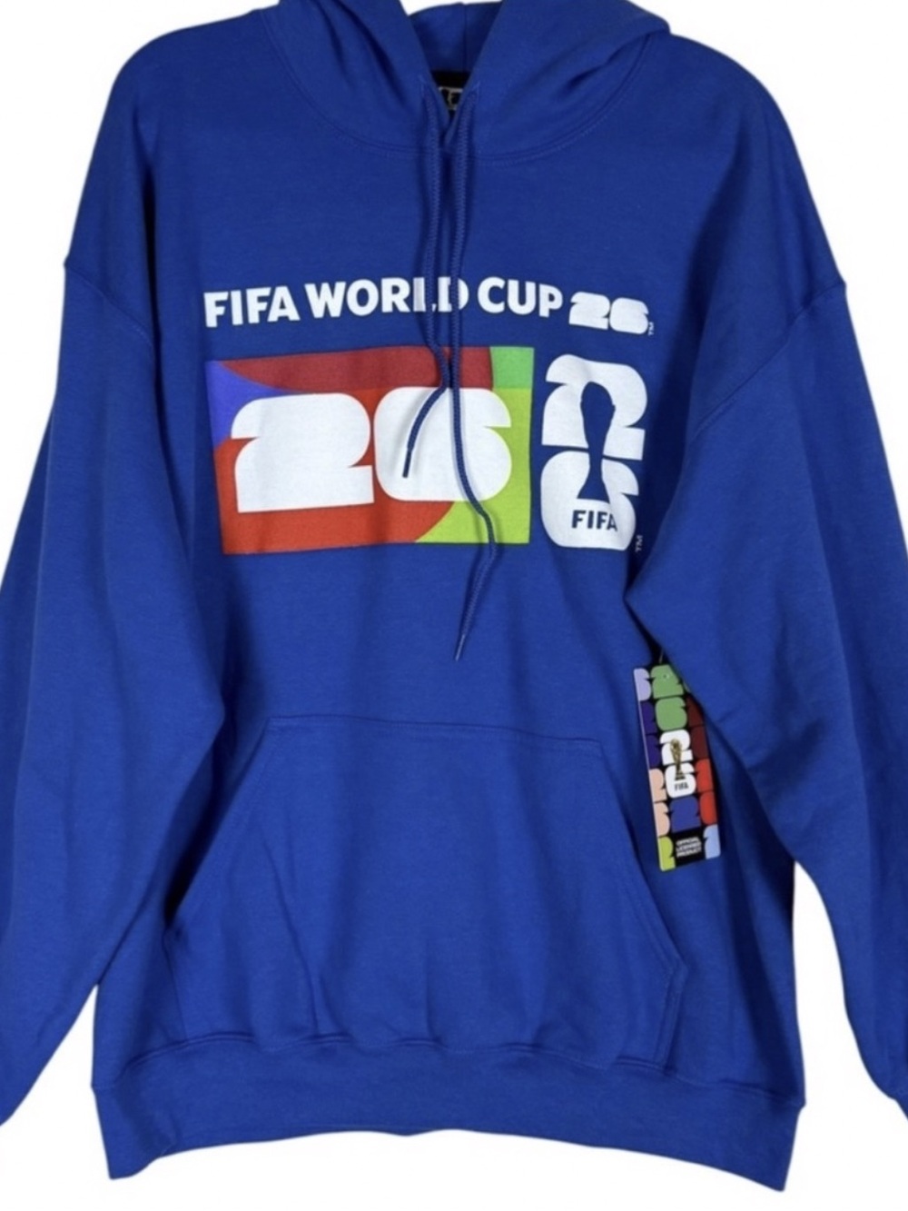 NWT FIFA World Cup 26
Sweatshirt Men's Soccer
Outerstuff
Fleece Hoodie Size XL